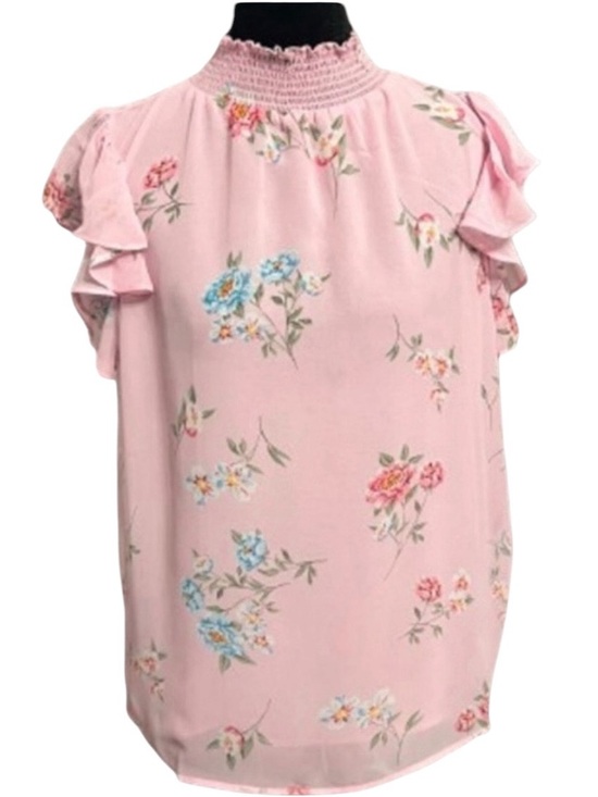 Catherine Malandrino Tops - Catherine Malandrino Blouse S Pink Floral